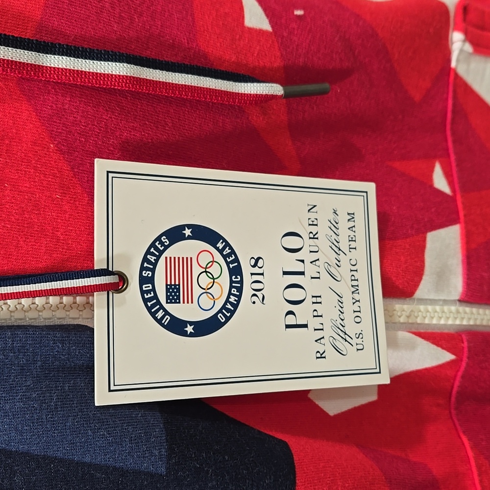 NWT!! RALPH LAUREN POLO 2018 OLYMPICS CARDIGAN! - Picture 3 of 9